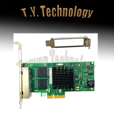 Intel I350-T4V2 I350-T4 PCI-E Four Port RJ45 Gigabit Server Adapter