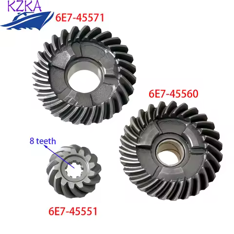 6E7 Gear Kit 6E7-45560 6E7-45571 6E7-45551 For Yamaha 2 Stroke Outboard Engine 9.9HP 15HP 4 Stroke 2
