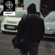 British GYMSHARK POWER ZIP UP HOODIE Men's Fitness Cardigan Sweatshirt Letter Wide Jacket
