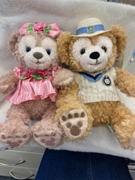 （一對出）東京迪士尼2012春日吐舌 Duffy& Shelliemay SS公仔