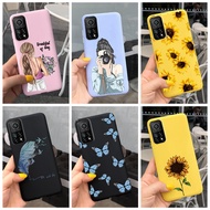 Xiaomi Mi 10T 5G / Mi 10T Pro 5G Beautiful Girl Sunflower Pattern Jelly Phone Casing Mi10T 10 T Pro Soft Silicone Case
