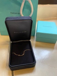 Tiffany 微笑項鍊 mini 金