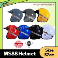 MS88 Motorcycle Helmet Tali Tulisan Merah(NO CAP) ms 88 motor topi keledar original ms88 nano blue n