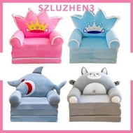 [Szluzhen3] Foldable Kids Sofa Cover Mini Sofa Tier Washable Kids Couch Cover Sofa Furniture Protector for Bedroom Home