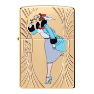 48413 Zippo Windy 85th Anniversary Collectible ของแท้(Empty Zippo Lighter without Fuel ไฟแช็กเปล่าไม