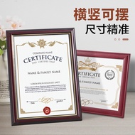 of Honor Photo Frame a3Certificate Patent Authorization Frame Solid Wood Honor Business License Fram