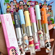 JILL LEEN Lip Glaze 唇釉双头蜡笔小新联名 Double Head Crayon Small New Joint Model Cute