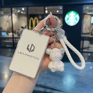 TPU Car Key Case for Leapmotor T03 C10 C11 C16 C01 B10 B01 B05 S01 with NFC Keychain Remote Cover Ac
