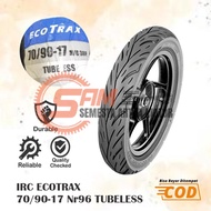 IRC 70/ 90-17 Outer Tire Ring 17 Ecotrax NR96 Tubeless Motorcycle Supra Grand