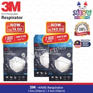3M Respirator KN95 9513 Face Mask - 1 box (20pcs) / 2 box (40pcs)