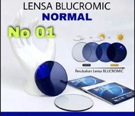 lensa kacamata blue cromik standar optik harga 1 pcssemua ukuran ada yatanyakn aja jika tidak ada di