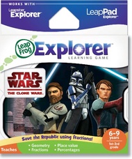 LeapFrog Explorer Learning Game: Star Wars: The Clone Wars (works with LeapPad &amp; Leapster Explorer)