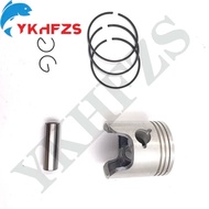 6H4-11631 Piston and 3 Rings Kit STD For Yamaha Outboard Motor 2t 40HP 50HP 3 Cylinder 6H4-11631-09 