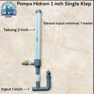 Pompa Hidram 1 inch Single Klep
