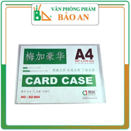 COMBO of 5 Card Case A3/ A4/ A5 Size - Transparent Plastic Sheet for Document Storage - Card Case A3