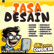 Jasa Desain Logo / Desain Stiker / Banner / Undangan / Kartu Nama Dll