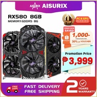 AISURIX.hT?RX580{zj{8G{xR'Graphics{iN'Cards{Rp'AMD{Zy'GDDR5{vc'GPU{ZS'RX 580 8GB 256Bit 2048SP Comp