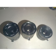 Lens (Plastic) 8mm, 1/2.7" MP Fixed Iris