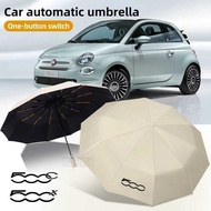 Umbrella Parasol UV Ray Reflector Umbrella, For Fiat 500 500l 500x 500c 500e abarth 2018 2019-2022 A
