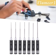 [flameer1] 7Pcs RC Hex Set Hex Allen Screwdriver Kits for RC Boat Helicopter