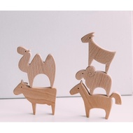 Animal Stacker | Avdar Toys | Open Ended Toy | Wooden Toy | Educational Toy | Pretend Play