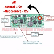 12v 9v ups module with 18650 battery 12 ups module PCB/ 9VOLT VOLT