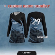 Baju Muslimah Murah Jersey Custom Name and Number Couple Jersey Floral Viral Set Seluar Labuh T Shir