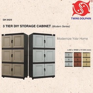 3 TIER DIY STORAGE CABINET (MODERN SERIES)