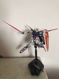 高達模型 RG Aile strike 突擊高達 +支架