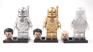 Iron Man Mark 1  (Comic Version) | 鐵甲奇俠 | 鋼鐵人 | Ironman 夜光 | 金色 | 銀色 一隻 minifigure 第三方人仔 minifigures