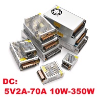 5V Power Supply 5V 5A 10A 20A 30A 40A 60A 70A 110V AC DC 220V To 5V Transformer