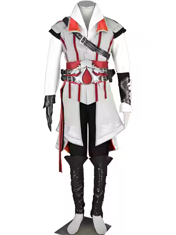 Ezio Auditore da Firenze Cosplay Costume Assassin's Creed Outfit Full Set for Halloween Carnival Gam
