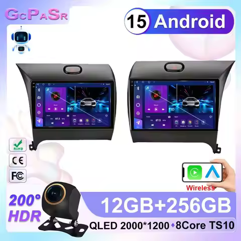 Car Radio For KIA K3 CERATO FORTE 3 YD Tuner 2013 2014 2015-2017 GPS Multimedia 360 Camera Player St