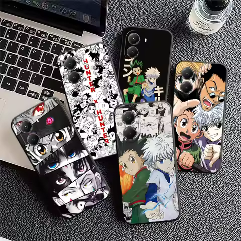 Hunter X-Hunters Anime Soft Phone Case for Xiaomi Poco X5 X6 X7 X8 Pro Max X3 F7 F8 Ultra M8 M7 M6 M