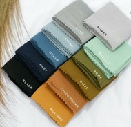 Lasercut Quadrilateral Hijab POLLY COTTON LASER CUT Bella SQUARE JILBAB Ladyfame / Bella Lasercut