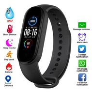 ❦✙卐 M5 Smarth Band Men Women Sport Watches Fitness Tracker Pedometer Heart Rate Blood Pressure Monitor Smart Wristbands