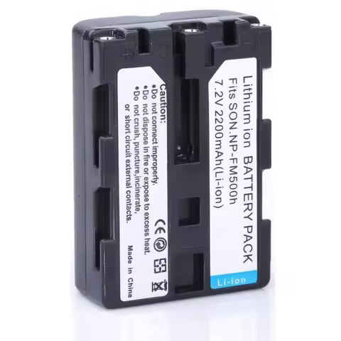 2200mAh For SONY NP-FM500h NP FM500h Battery for Sony camera Alpha A58 DSLR-A350A300 A350 A450 A500.