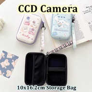 【Trend Front】For CCD Camera Bag10x16.2x4cm Size Couple Cute cartoon Pattern Waterproof Anti drop Pou