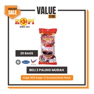 Kopi 434 Muar Black Coffee Kopi-O Kosong Economical Pack (20 Bags x 9g)