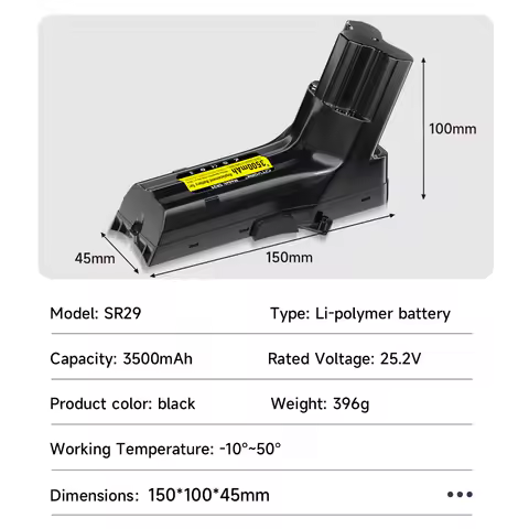25.2V Li-polymer Replacement Battery For Philips SpeedPro Max/Max Aqua/Max Stick Vacuum Cleaner FC68