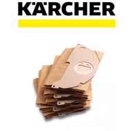 KARCHER 5 PCS x Paper Filter Bags for MD2.250/ MV2 Vacuum Cleaner 6.904-322.0 Easy To Use Save Time 