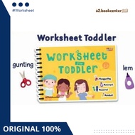 [Hello Zebra] Ready  Worksheet For Toddler Dan For Kindergarten - Buku Aktivitas Anak Gunting Tempel