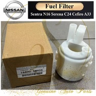 FUEL FILTER - NISSAN SENTRA N16 SERENA C24 CEFIRO A33 16400-4M405