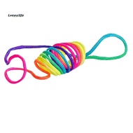 Kids Rainbow Colour Fumble Finger Thread Rope String Game Developmental Toy