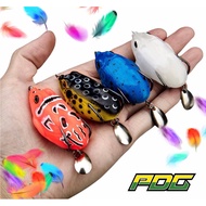 Soft Frog Killer Toman 12g 5.5cm Soft Frog Double Hook Toman Frog Haruan Soft Plastic Jump Frog exp Umpan Katak Tipu