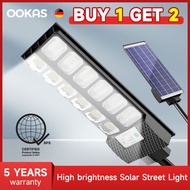 Ookas Solar street light solar light outdoor waterproof Street LED Light solar lights with panel ori