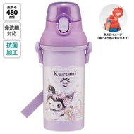 Skater - Kuromi水樽水壺 抗菌 480ml PSB5SANAG [平行進口貨品]