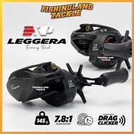 EXP Leggera Baitcasting Reel | Kekili Mancing Pancing SW Bearing Casting Fishing 145g BC Haruan