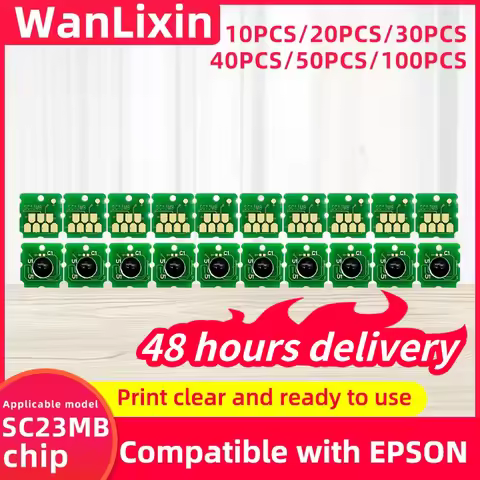 SC23MB S2101 Maintenance Box Tank Chip For Epson SureColor F100 F130 F160 F170 F150 SC-100 SC-F160 S