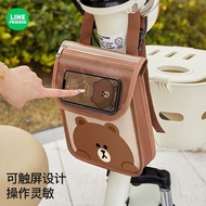 电动车前置物兜挂物包防水手机挂袋电瓶车储物包收纳包放东西神器Electric vehicle front cargo bag hanging bag waterproof mobile phone h